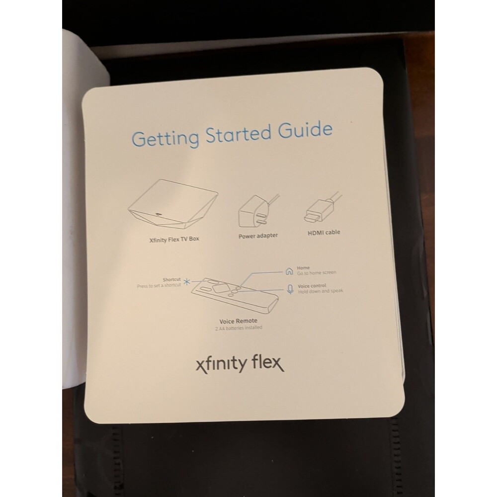 Brand New XFINITY Flex 4K UHD Streaming TV Box with Voice Remote